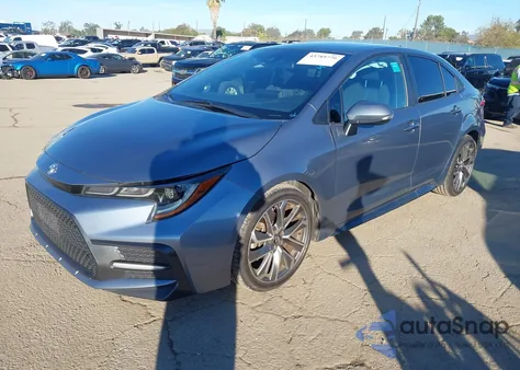 2021 Toyota Corolla Se from USA, damaged, VIN 5YFS4MCE7MP058789